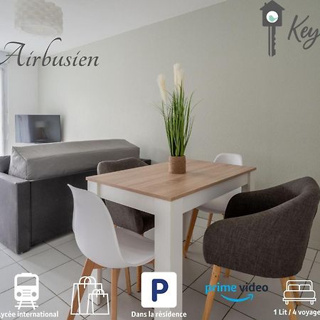 Appartamento L'Airbusien - Terrasse et parking - Airbus à coté Colomiers Esterno foto